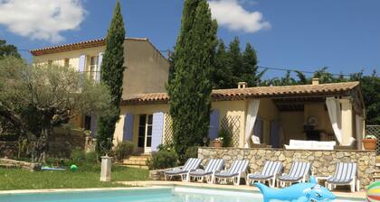 Villa provençale avec piscine entre Gorges du Verdon et Méditerranée