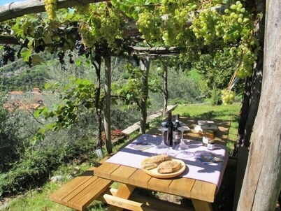Villa with large garden and super breathtaking panorama, relaxation, peace