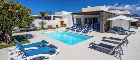 Una piscina riscaldata