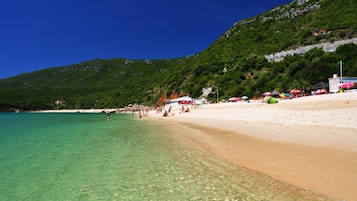 Beach nearby, beach towels