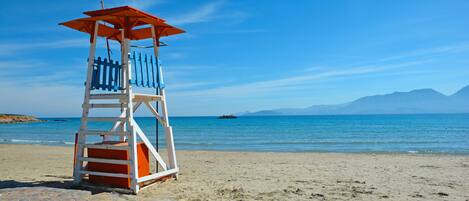 Beach nearby, beach towels