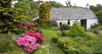 Cosy Cottage in Picturesque Rural Location Near Sea, Garden, Burn, Red Squirrels