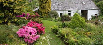 Cosy Cottage in Picturesque Rural Location Near Sea, Garden, Burn, Red Squirrels