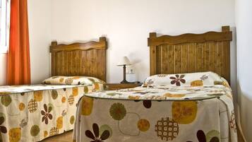 2 habitaciones, internet y ropa de cama