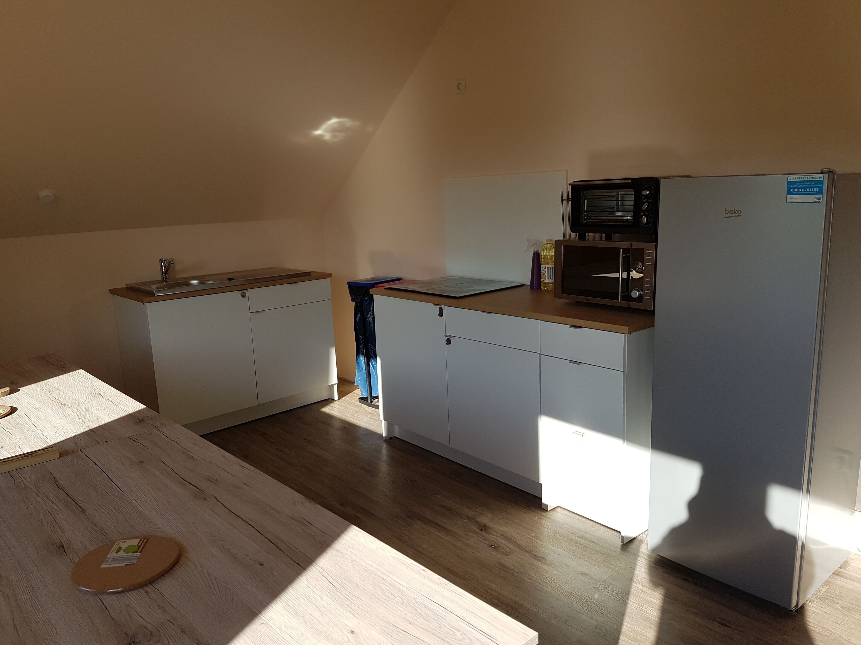 Wohnen am Fusse des Weinberges, klimaneutral.