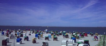 Nordsee-Strandnahes Fereinhaus für 2-6 Personen + Hund