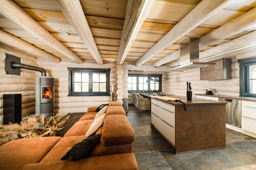 Chalet di lusso alla fine della Valle Virgen incastonato in un paesaggio da sogno