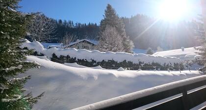 Apartment f. 2 adults + 2 children with swimming pool, sauna, WLAN, parking, cable cars May-Nov.