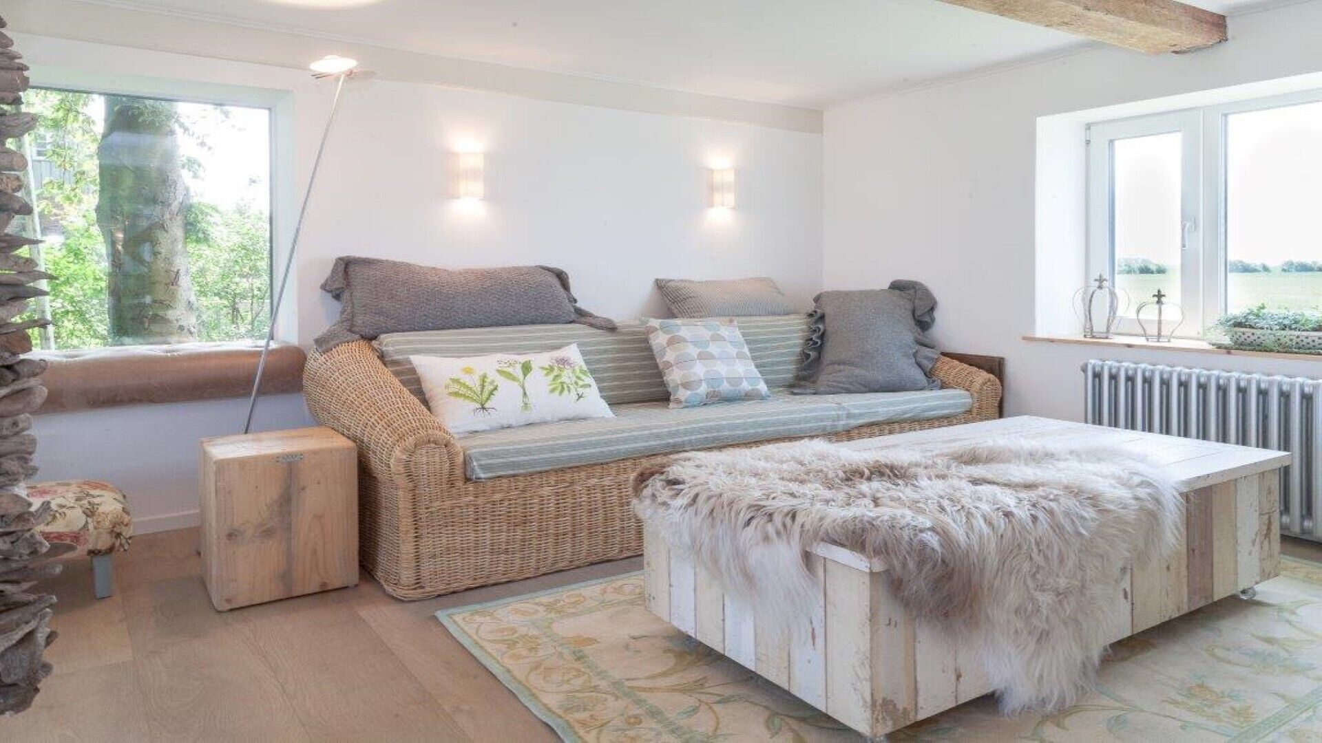 Fernseher, Bücher, Musikbibliothek