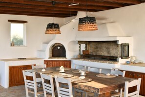 Dining - "Villa Lygeia" stunning Sea View, 3 Bedroom, Pool, BBQ (Paros)