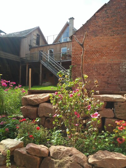 Nice holiday apartment on a farm in Waldhessen