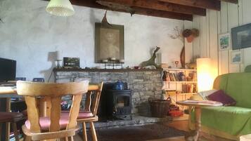 Televisión, libros y estéreo