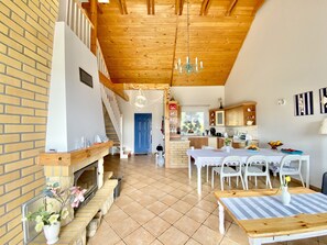 Dining - Vacation home near Świnoujście on the Baltic Sea with whirlpool and sauna in the countryside (Kolczewo)