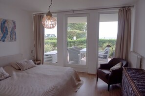1 slaapkamer, een strijkplank/strijkijzer, gratis wifi