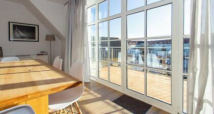 Admiralskoje, luxueux appartement en duplex au centre et Ă proximitĂ© de la plage Ă WarnemĂŒnde