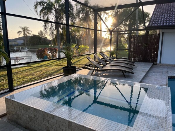 Außenpool, beheizter Pool