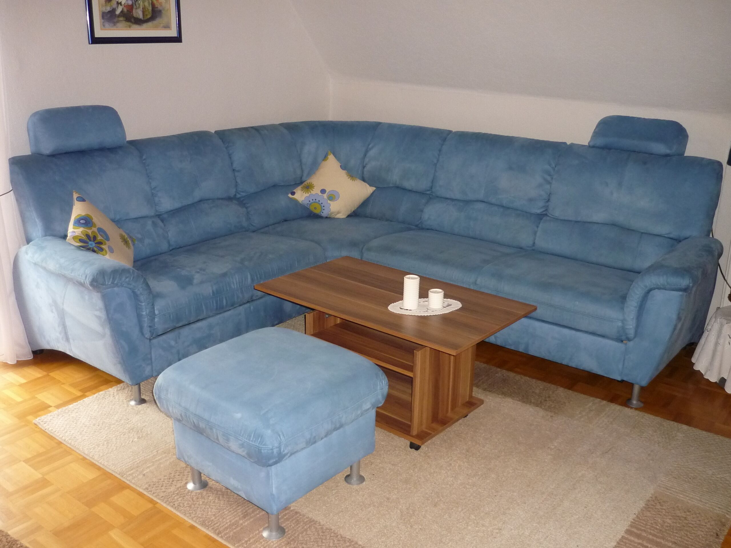 Comfortable non-smoking Fe-Wo with covered balcony in a quiet and central location