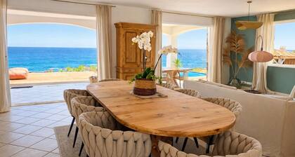 FÜSSE IM WASSER Villa REVE klassifiziert als 5 * Private Beach Pool Heliport Sauna Spa