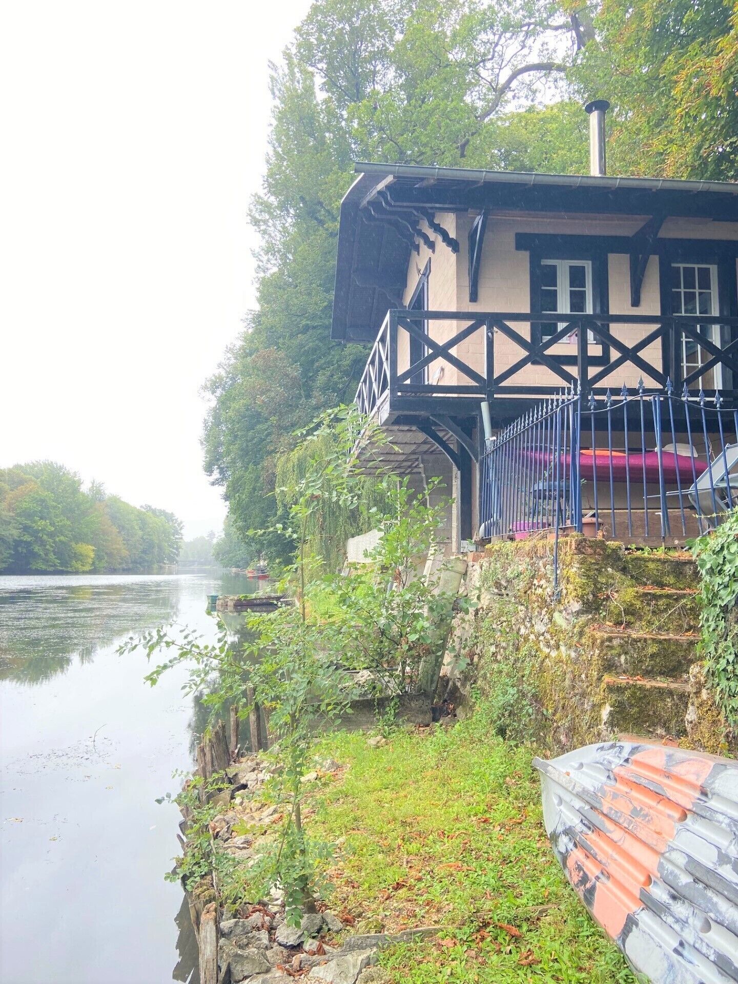 Chalet sur les bords du Loiret