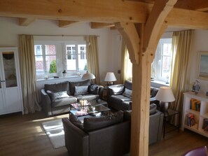 Smart TV, chimenea, videojuegos y reproductor de DVD 