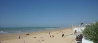 HEOL - Superb T2 facing the Ocean - Esplanade de la Mer (loggia, parking, bed 160..)