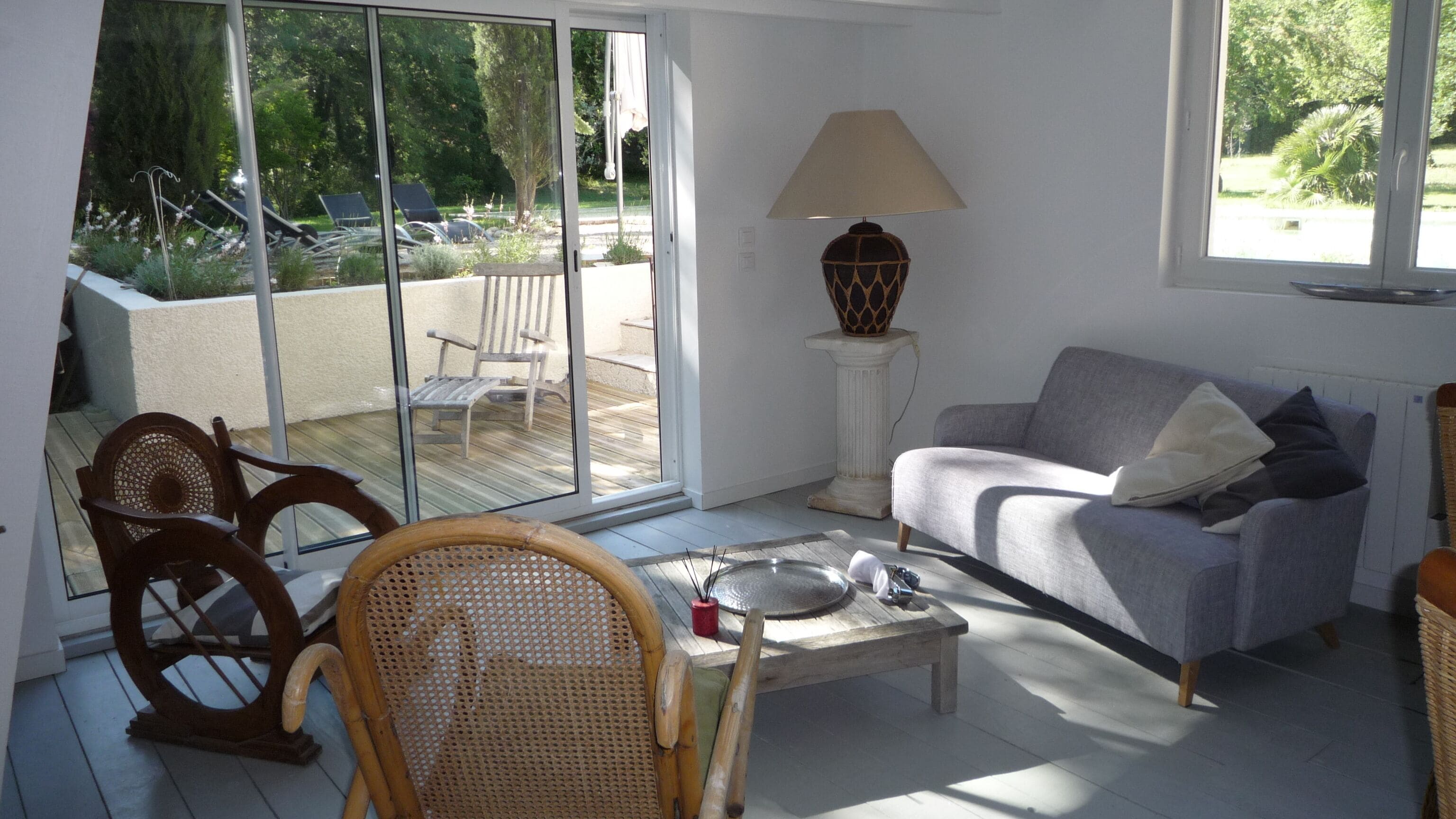 House on large property with pool