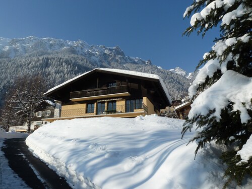 Chalet Camélia: appartement en chalet face au Mont Blanc à Chamonix Mont-Blanc