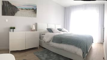 1 bedroom, iron/ironing board, travel crib, free WiFi