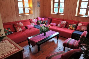 TV, DVD player, books, music library - Charming holiday cottage in Hautes Vosges: Tourism and Handicap Label (Storckensohn)