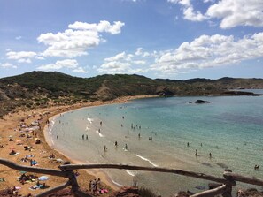 Beach nearby - CHARMING VILLA, GOLF AND BEACH ON THE NORTH COAST OF MINORCA. (Son Parc)