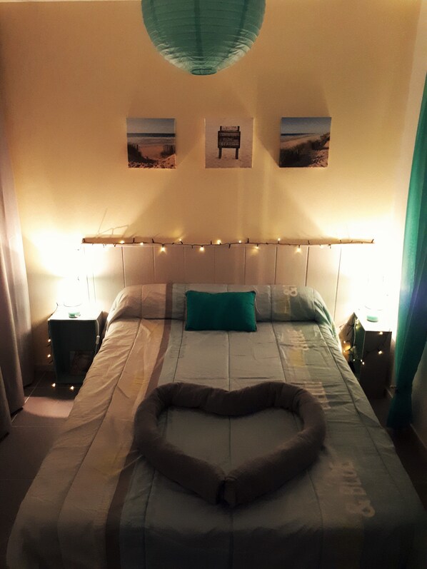 1 makuuhuone, silitysrauta/-lauta, ilmainen Wi-Fi