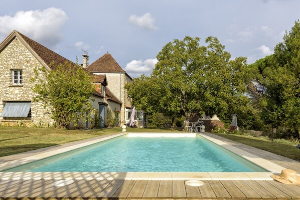Outdoor pool - Cottage in the Dordogne Valley between Sarlat and Rocamadour (Pinsac)