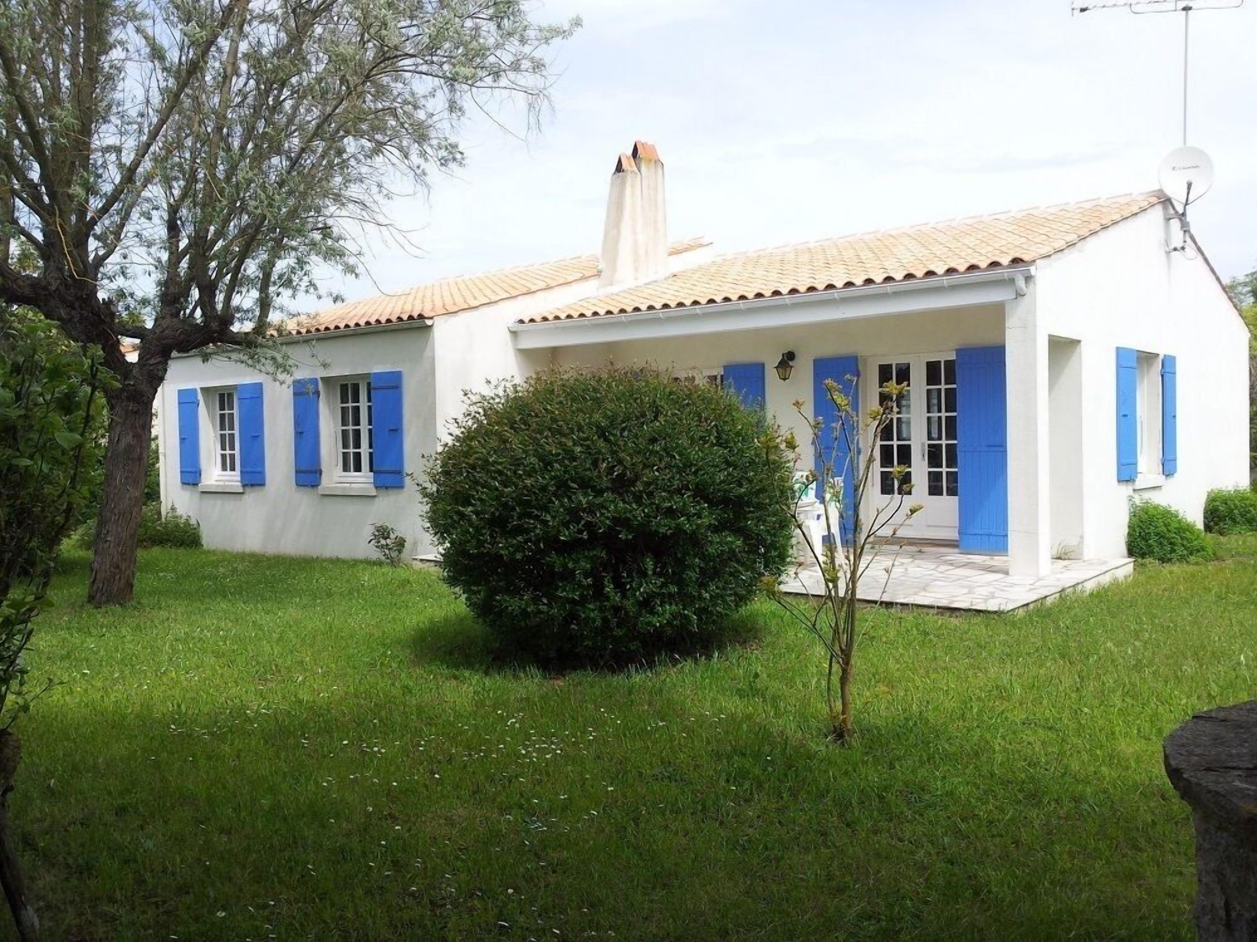 Maison vue de l'arrière