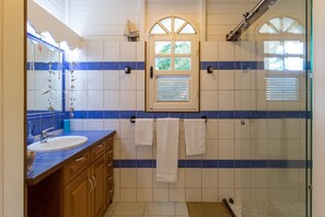 Shower, hair dryer, towels - Mabouya (Le Diamant)