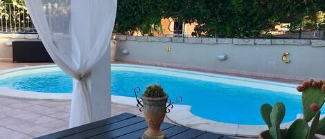 Alberca al aire libre