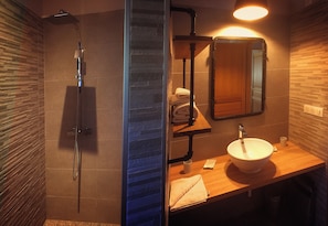 Shower, hair dryer, bidet