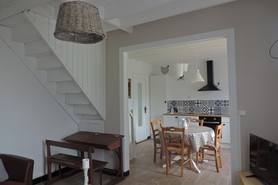 Charming cottage on the cliff 3 km from Etretat