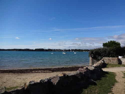 Pretty house with garden Gulf of Morbihan, 80m from the sea, 