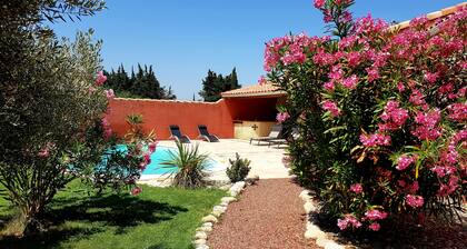 Villa Provençale 6 personnes - Piscine Privée au coeur du vignoble des Corbières