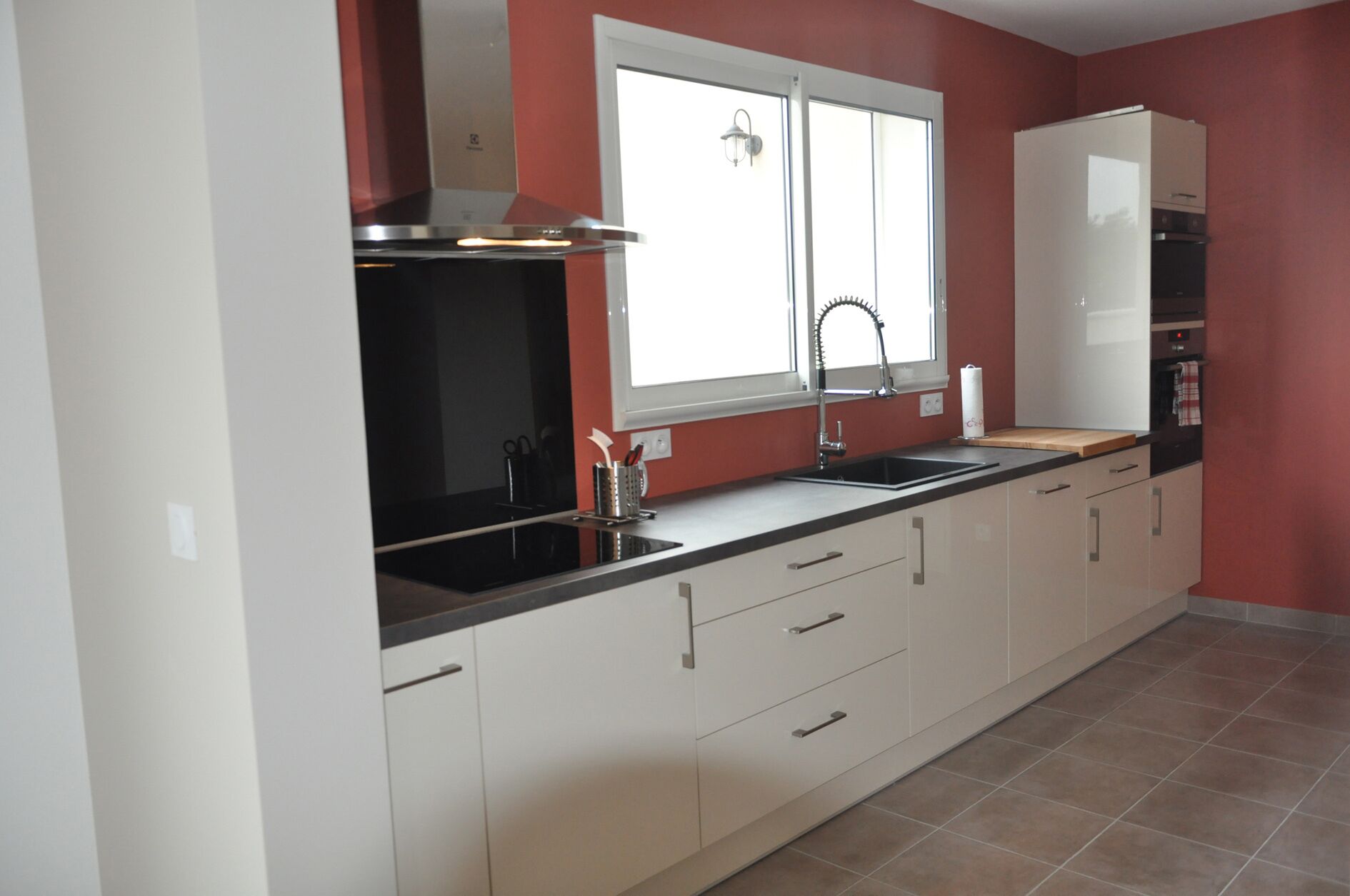 New house with heated private pool