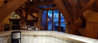 Beautiful duplex at the foot of the slopes