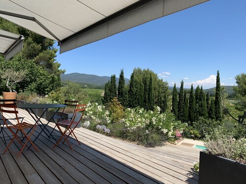 Magnifique vue et piscine chauffée*
