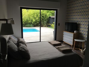 4 bedrooms, iron/ironing board, travel cot, free WiFi - Luxurious Villa, Modern, 10 p., Air Condition, Heated Pisc, Bicycles available, pr. beach / golf (Moliets-Et-Maa)