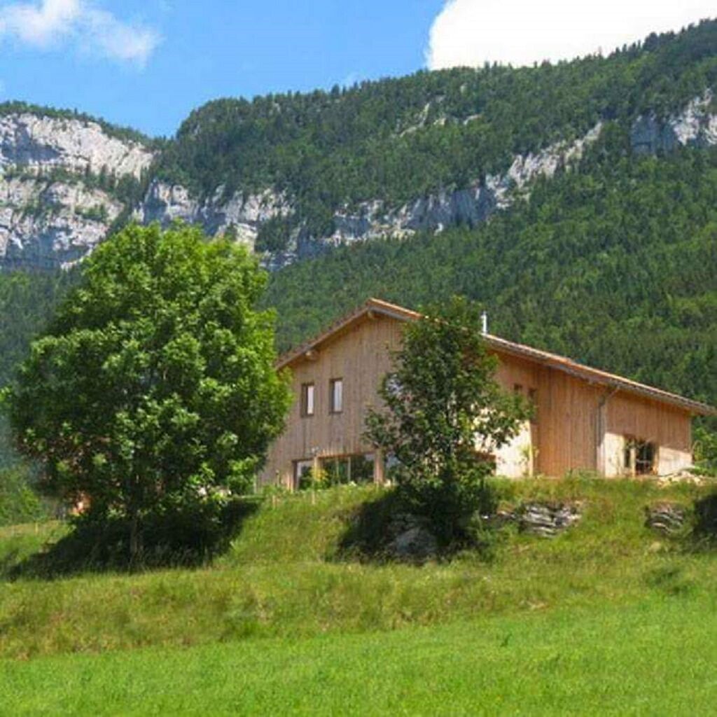 Ecogite 5 people with traditional sauna in the heart of the PNR Vercors