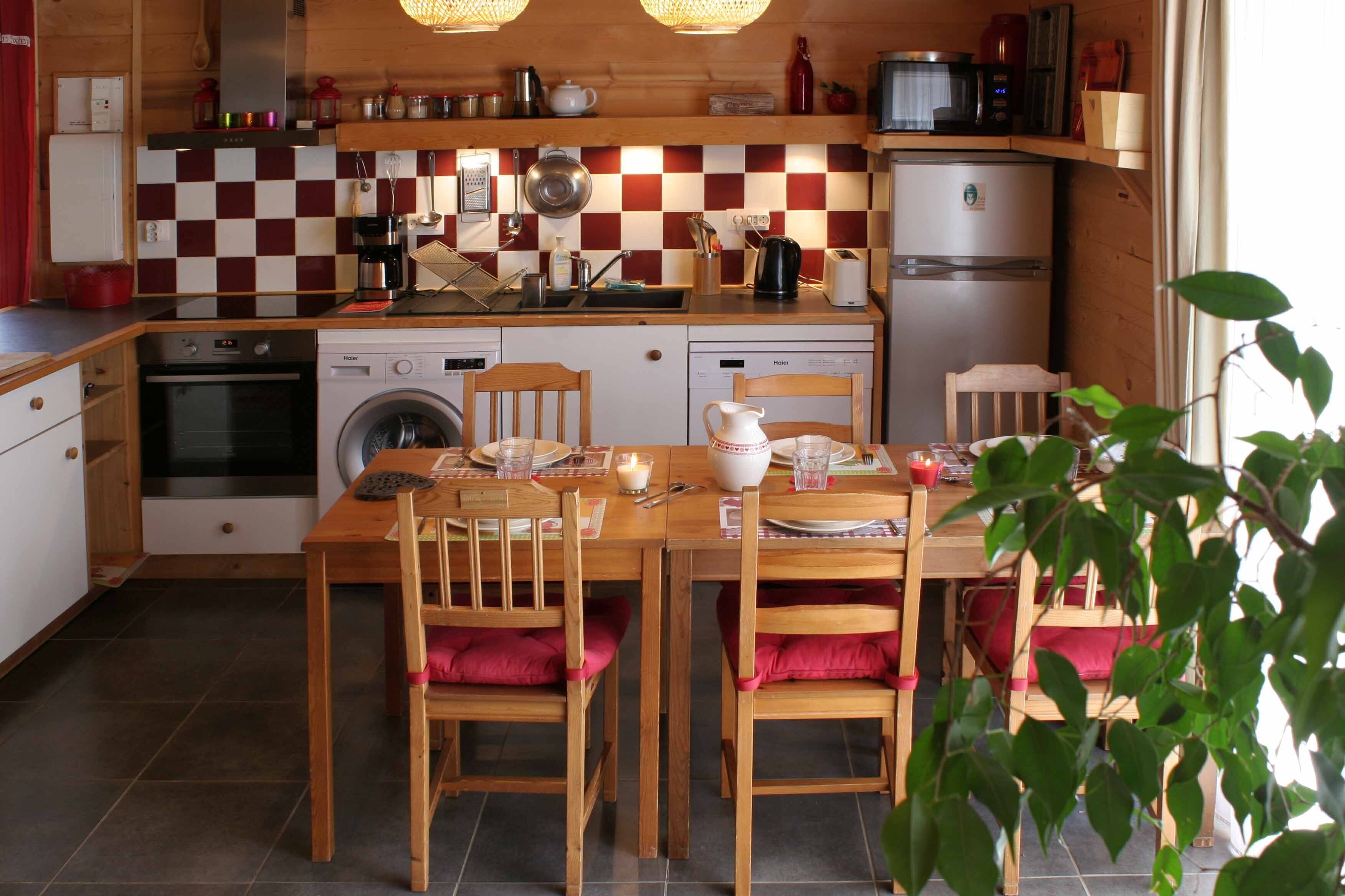 Ecogite 5 people with traditional sauna in the heart of the PNR Vercors