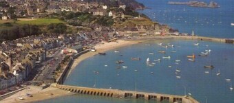 Bay View connects St Malo to Mont St Michel approximity of Cancale