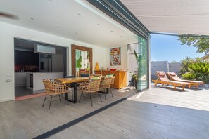 Udendørs spisemuligheder