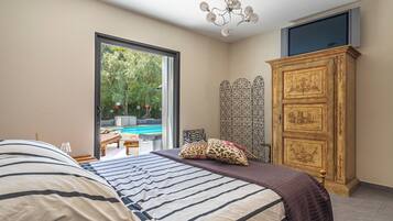 5 室のベッドルーム、アイロン / アイロン台、旅行用ベビーベッド、WiFi (無料)