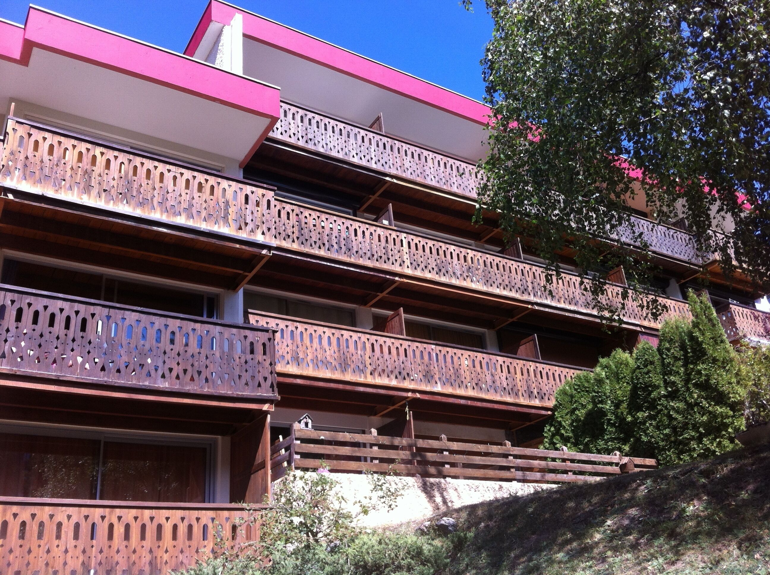 Praloup 1600: Spacious studio for 4 people + large balcony facing south