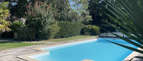 Una piscina climatizada